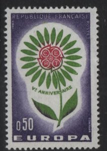 France  #1110  MNH  1964   Europa  50c
