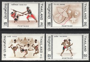 1966 Thailand Siam 5th Asian Games Bangkok full set MNH Sc# 460 / 463 CV $54.25