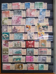 Japan old stamps used big lot