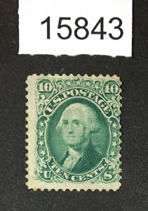 MOMEN: US STAMPS # 68 UNUSED REGUMMED $375 LOT #15843