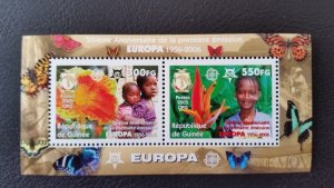 50th anniversary of EUROPA stamps - Guinea - 6x Bl complete ** MNH