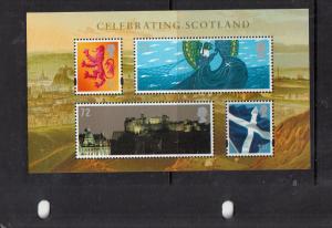 2006 CELEBRATING SCOTLAND MINI SHEET UMM/MNH 