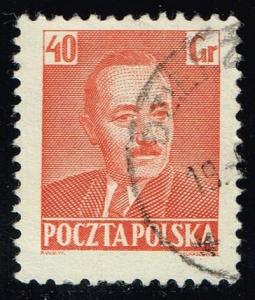 Poland #494 Pres. Boleslaw Bierut; CTO (0.25)