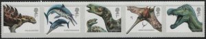 Great Britain 2013 MNH Sc 3232a 1st Dinosaurs Fossil Reptiles from the UKe St...