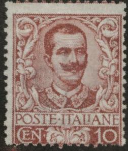 Italy Scott 79 1901 10c stamp Mint No Gum CV$95