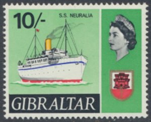 Gibraltar   Sc# 198  MNH  Ships     see details  / scans