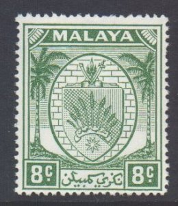 Malaya Negri Sembilan Scott 45 - SG49, 1949 George VI 8c MH*