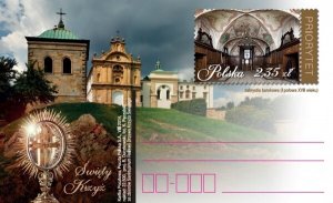 Poland 2014 Postal Stationary Postcard Stamp MNH Benedictine Monastery Saint Cro