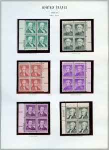 US Scott 1030-53 Liberty Issue  cpmplete 27 Mint NH Plate Blocks