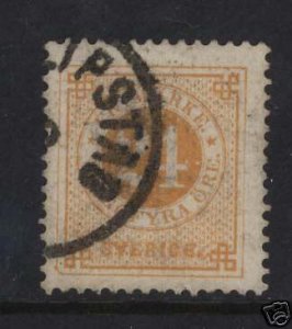 Sweden #34a VF Used