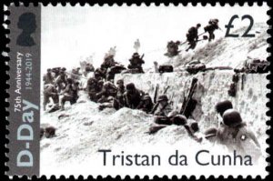 Tristan da Cunha #1157-1160, Complete Set(4), 2019, Military Related, NH