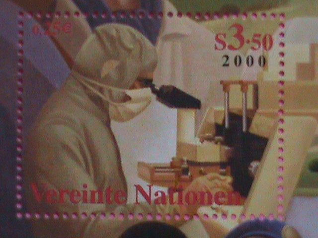 U.N. STAMP: 2000- SC# 278- 21ST CENTURY OF U.N. MINT NOT HING SHEET. VIENNA