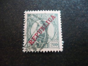 Stamps - Cape Verde - Scott# 108 - Used Part Set of 1 Stamp