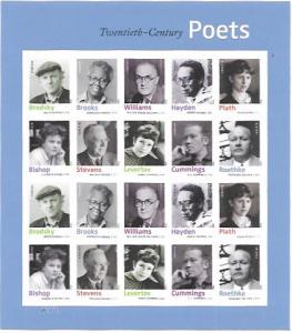 US #4654-4663 Sheet - Poets