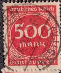 Germany 233 1923 Used