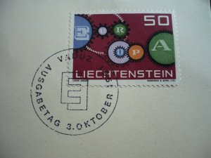 Postal History - Liechtenstein - Scott# 368 - First Day Cover