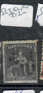 BARBADOS  BRITANNIA     SG 35    VFU    P0309H