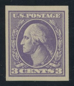 USA 535 - 3 cent Offset Type IV imperf - VF Mint hinged