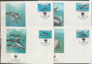 Niue SC 651-4 First Day Covers