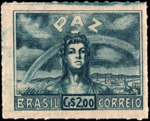 Brazil #630-632, Incomplete Set(3), 1945, Hinged