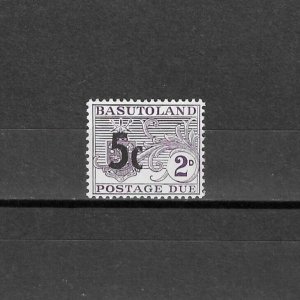 BASUTOLAND 1961 SG D7a MINT Cat £20