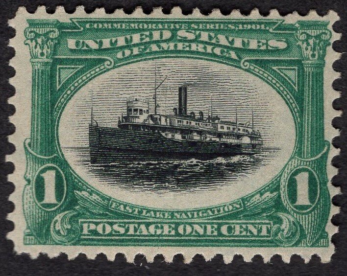 US #234 F/VF w/Original Gum. Very Lightly Hinged.