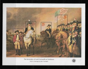 US 1976 American Bicentennial Issue Sheets George Washington,Sc 1686-1689,MNH**