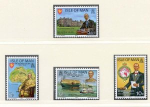 1975 Isle of Man SG67/70 George Goldie Anniversary Set Unmounted Mint