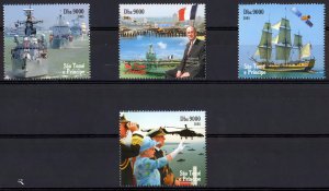 Sao Tome and Principe 2005 Queen Elizabeth II/Space Corot/Nuclear Aircraft MNH