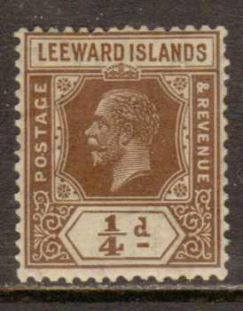 Leeward Isl.   #61  MLH  (1922)  c.v. $2.50