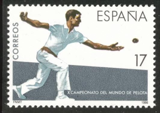 SPAIN Scott 2488 MNH** 1986 Pelota Championships