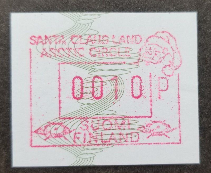 Finland Santa Claus Land Arctic Circle 1993 ATM Machine (Frama Label stamp) MNH