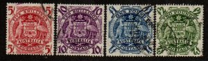 Australia 218-221 Set Used