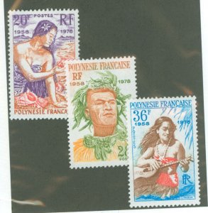 French Polynesia #304-6 Mint (NH) Single (Complete Set)