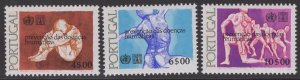 PORTUGAL SG1650/2 1977 INTERNATIONAL RHEUMATISM YEAR MNH