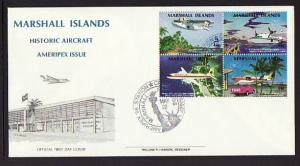 Marshall Islands C6a Airplanes U/A FDC