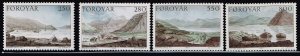 Faroe Islands 1985, Sc.#121-4 MNH paintings