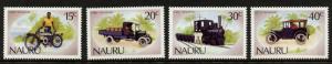 Nauru 317-20 MNH Car, Train, MotorCycle