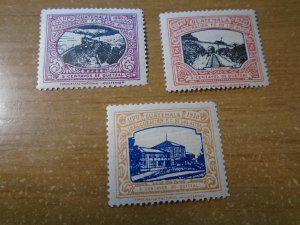 Guatemala  #  252-54   MNH