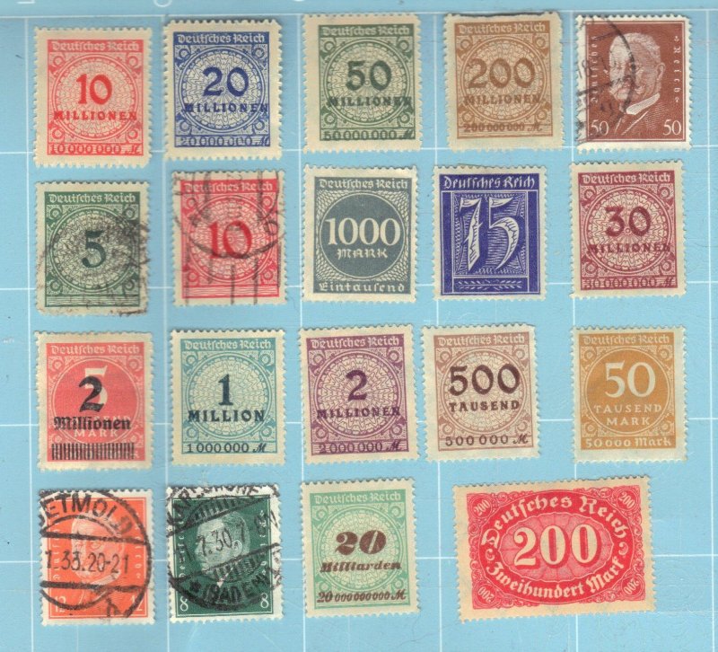 GERMANY USED STAMP LOT #7