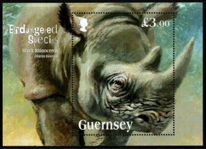 GUERNSEY SGMS1718 2018 ENDANGERED SPECIES MNH