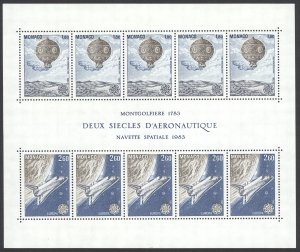 Monaco Sc# 1369a MNH Souvenir Sheet 1983 Europa