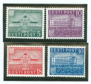 Estonia #144-147 Mint (NH) Single (Complete Set)