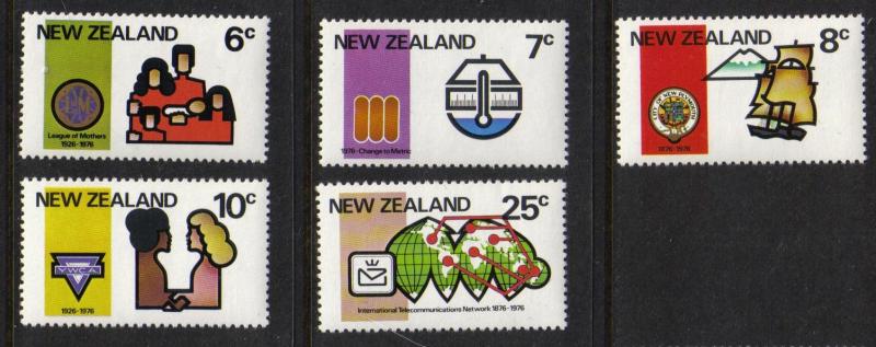 New Zealand #593-5197 - mint set, family & mothers etc.