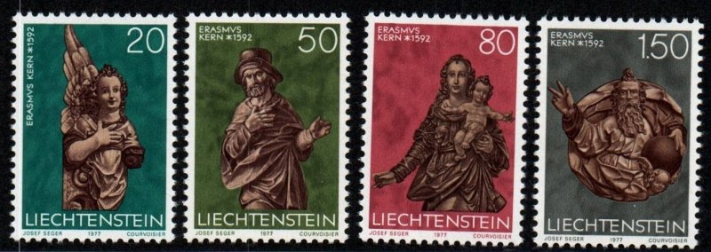 Liechtenstein # 632 - 635 MNH