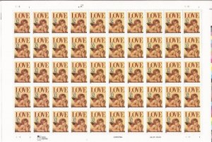 US Stamp 1995 32c Love - Sistine Cherub 50 Stamp Sheet #2957