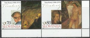 Slovenia 429 MNH 2000 Paintings (an3549)