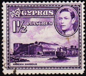 Cyprus. 1938 1 1/2pi S.G.155a Fine Used