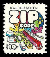 PCBstamps   US #1511 10c Zip Code, MNH,  (3)