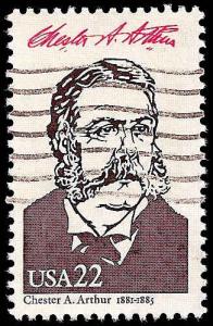 # 2218c USED CHESTER A. ARTHUR